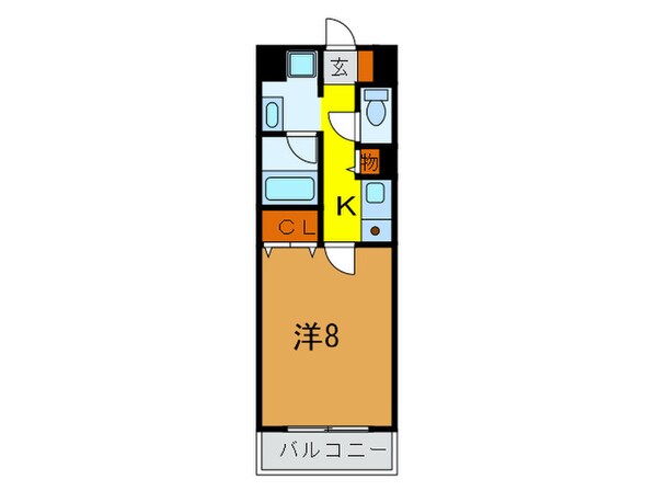 アミ－グランコ－ト三宮の物件間取画像